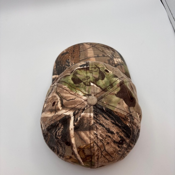 Vintage Bass Pro Shops Fish Hunting Camo Pattern Retro Hat Size 2XL - Picture 6 of 9